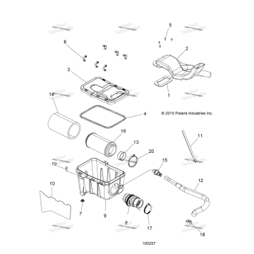 ENGINE, AIR INTAKE SYSTEM