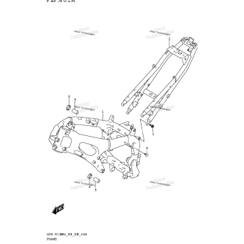 FRAME (GSX-R1000A)