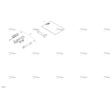 BODY - FRONT STORAGE TRAY