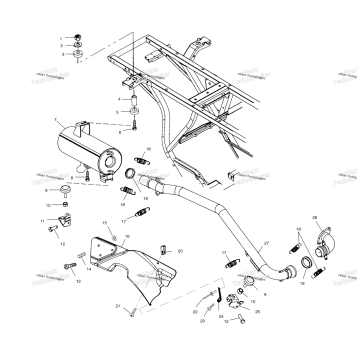 EXHAUST SYSTEM A01AA32AA