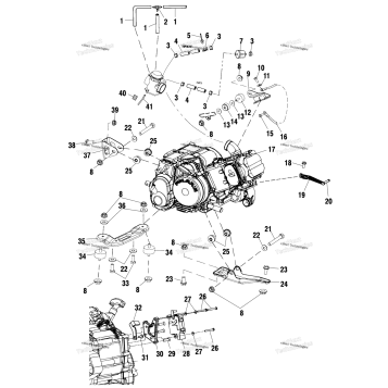 ENGINE MOUNTING