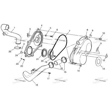 CLUTCH COVER SCRAMBLER 500