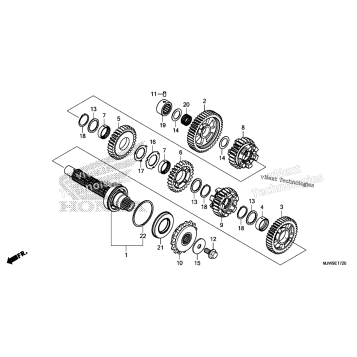 TRANSMISSION (COUNTERSHAFT)