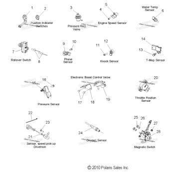 ELECTRICAL, SENSORS, SWITCHES & VALVES