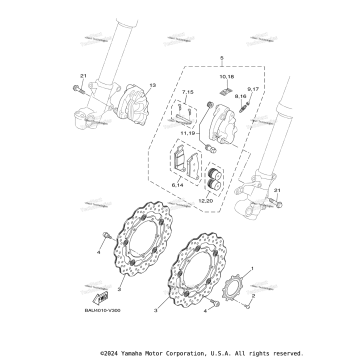 FRONT BRAKE CALIPER