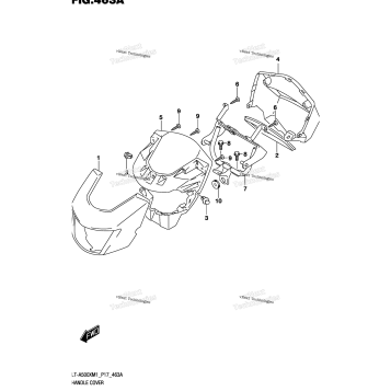 HANDLE COVER (LT-A500XM1 P17)