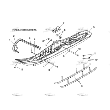 SKI ASSEMBLY (4997359735B03)