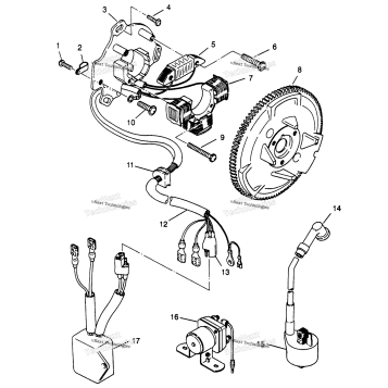 MAGNETO ASSEMBLY SCRAMBLER