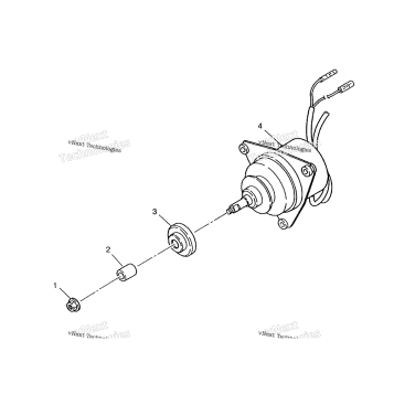 FAN MOTOR 6X6 400L, SWEDISH & NORWEGIAN N948740