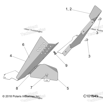 BODY, DEBRIS SHIELDS