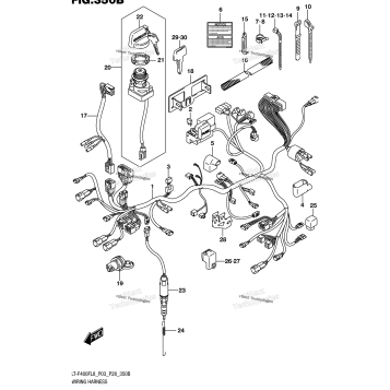 WIRING HARNESS (LT-F400FL8 P28)