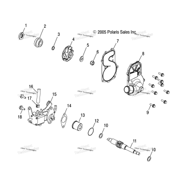 WATER PUMP/OIL PUMP /ESA