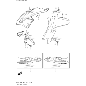 FUEL TANK COVER