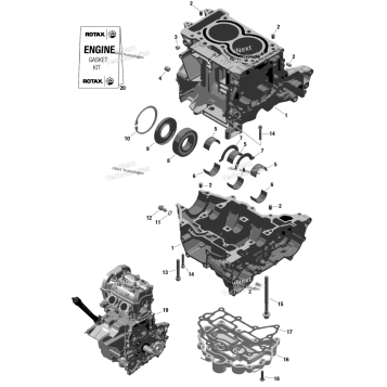 ROTAX - CRANKCASE