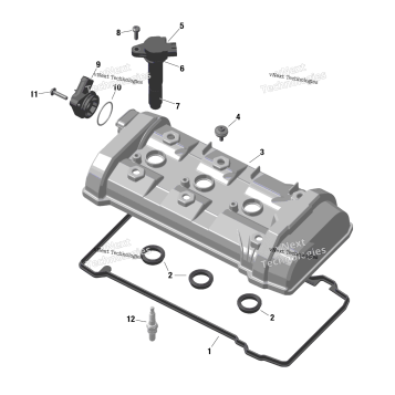ROTAX - VALVE COVER