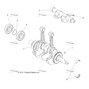 ENGINE, CRANKSHAFT & BALANCE SHAFT