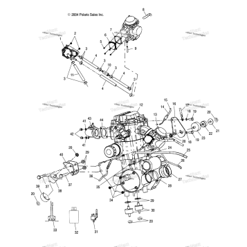 ENGINE MOUNTING /AB/AC
