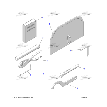 REFERENCE, TOOL KIT AND OWNERS MANUAL