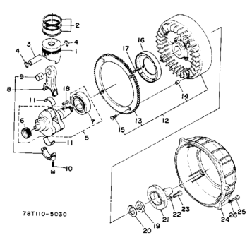 CRANKSHAFT PISTON