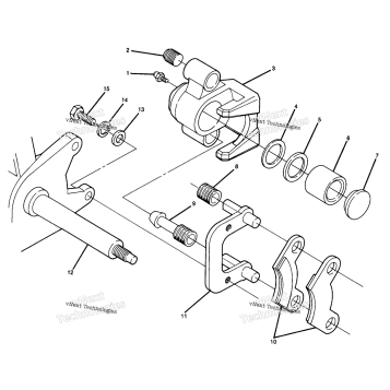 FRONT BRAKE ASSEMBLY