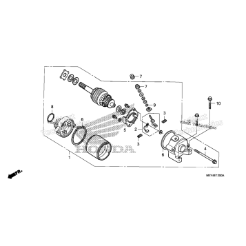 STARTING MOTOR