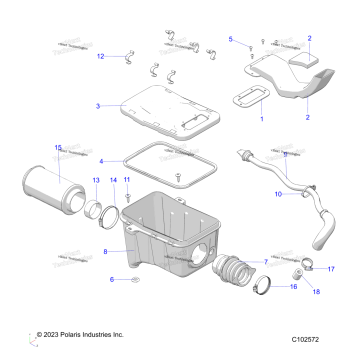 ENGINE, AIR INTAKE SYSTEM