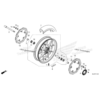 FRONT WHEEL