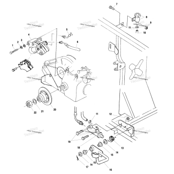 REAR BRAKE/FOOT PEDAL A01CH42AA