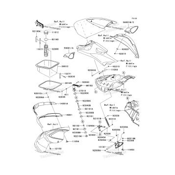 HULL FRONT FITTINGS