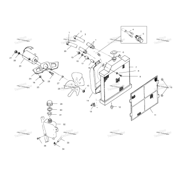 COOLING SYSTEM A99CH45IA
