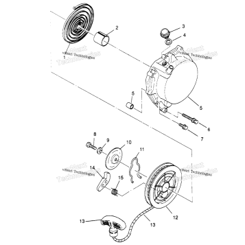 RECOIL STARTER 2X4 400L