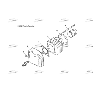 CYLINDER HEAD A03FA09CA/CC/CD