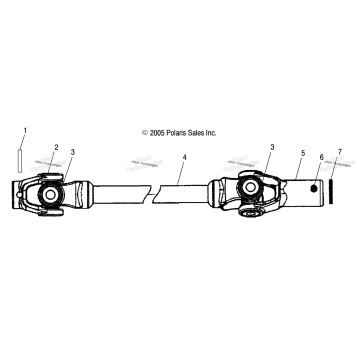 FRONT PROP SHAFT