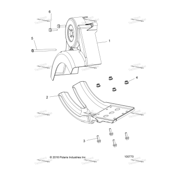 DRIVE TRAIN, CHAIN GUARD