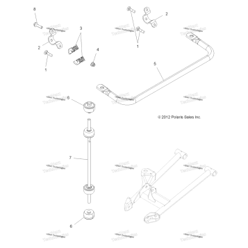 SUSPENSION, STABILIZER BAR