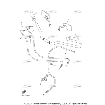 STEERING HANDLE CABLE