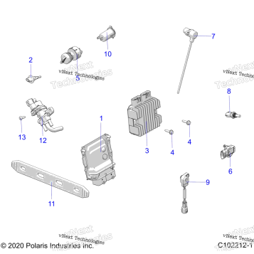 ELECTRICAL, SWITCHES, SENSORS, ECU & CONTROL MODULES