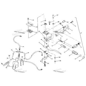 CONTROL ASSEMBY, LH SWEDISH 6X6