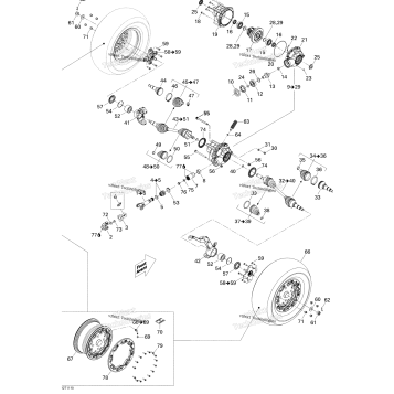 DRIVE SYSTEM, FRONT