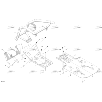 BODY - SKID PLATE AND BUMPER