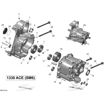 GEARBOX HOUSING - SM6