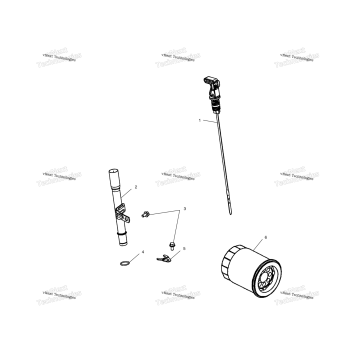 OIL DIPSTICK & FILTER