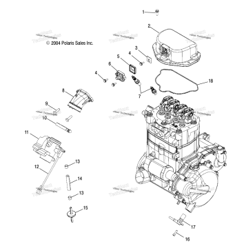 THROTTLE BODY MOUNTING /AB