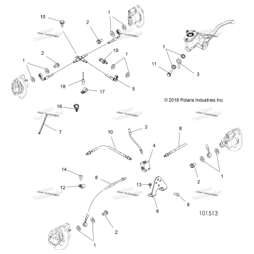 BRAKES, BRAKE LINES