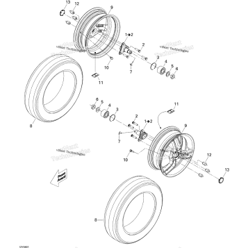 DRIVE SYSTEM, FRONT