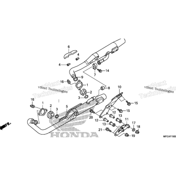 EXHAUST MUFFLER