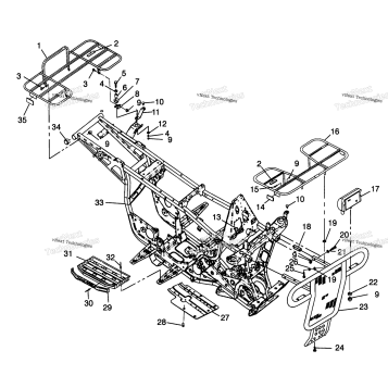 BUMPER/RACK MOUNTING N98AC42D