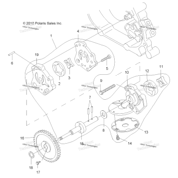 ENGINE, OIL SYSTEM & OIL PUMP