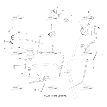 STEERING, CONTROLS & INDICATOR
