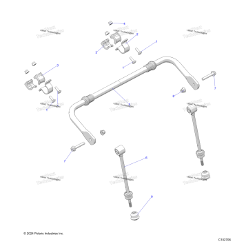 SUSPENSION, STABILIZER BAR